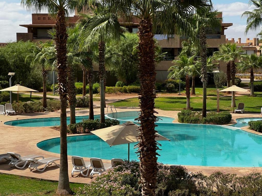De Luxe 2 Chambres Prestigia Marrakech - Piscine Appartement